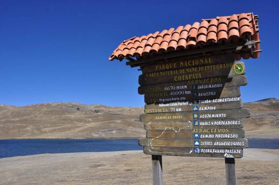 Parque Nacional de Cotapata, no início da descida dos Andes, na Bolívia